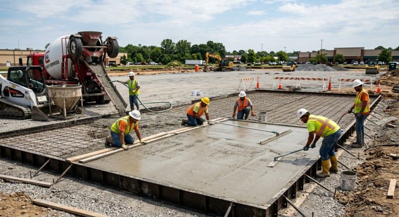 Concrete Installation in East Lansing, MI