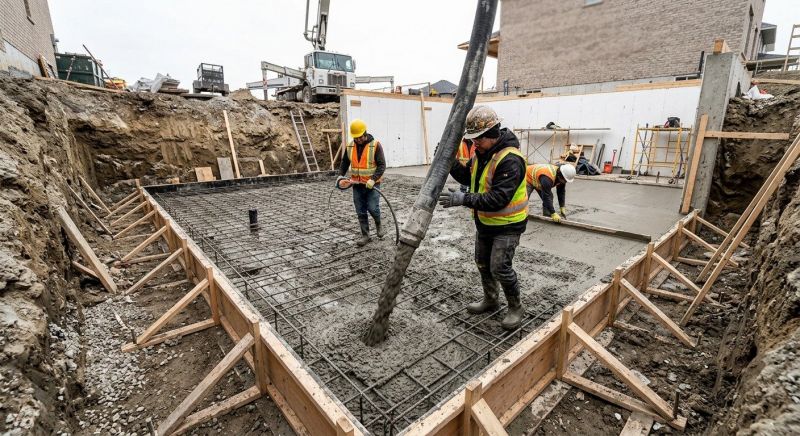 Basement Concrete Pouring in East Lansing, MI