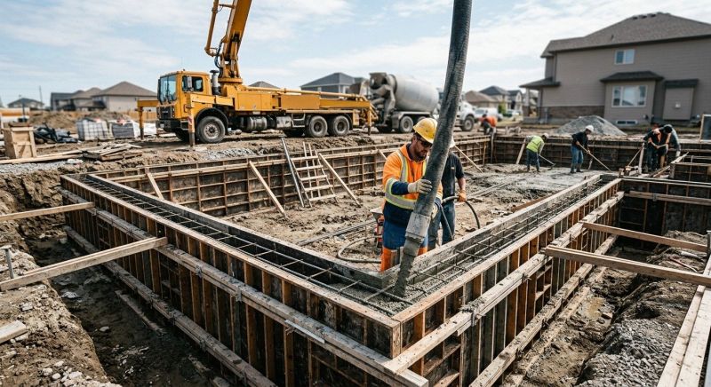 Basement Concrete Pouring in East Lansing, MI