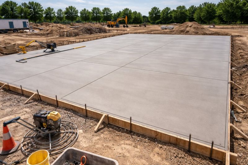 Commercial Slab Installation in Fowler, MI
