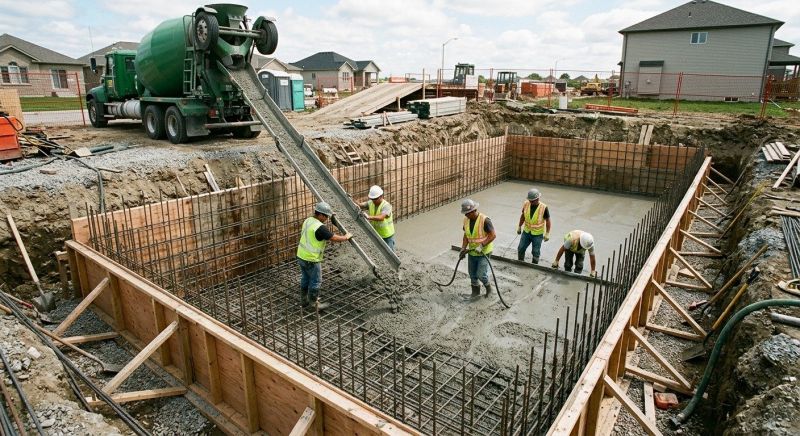 Concrete Basement Pouring in East Lansing, MI