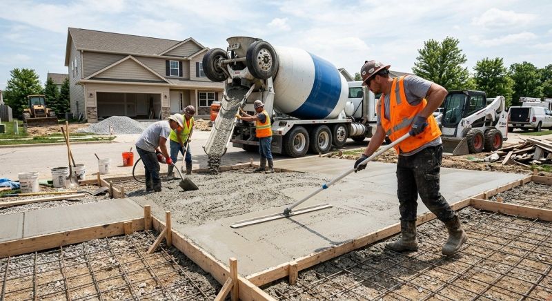 Concrete Service in Fowler, MI