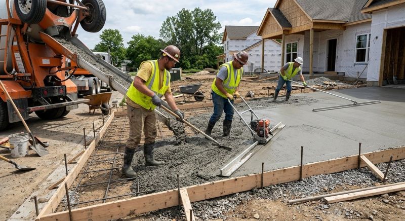 Concrete Service in Shiawassee County, MI