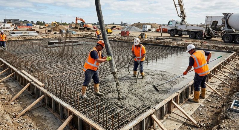Foundation Wall Pouring in Fowlerville, MI
