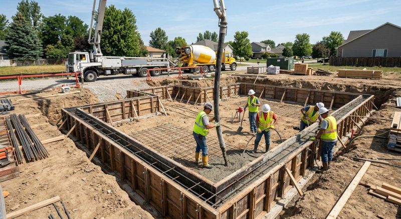 Home Foundation Installation in Shiawassee County, MI