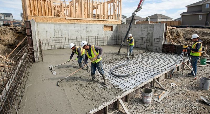 Basement Slab Installation